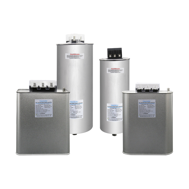 Capacitor de Filtro de Potência de Capacitor de Potência de Baixa Tensão Cilíndrica trifásica